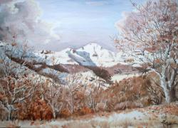 Puy Mary(neige en automne)