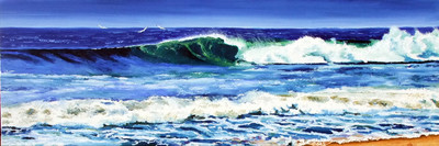 La vague: 180 cm x 60 cm